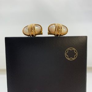 MONTBLANC 75TH Anniversary Meisterstuck Rose Cuff Links